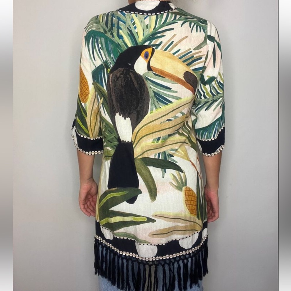 Farm Rio Toucan Kimono OS - Picture 6 of 11